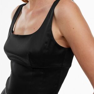 Aritzia Shine Satin Bustier